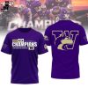 2024 Sugar Bowl Champions Just Won More Washington Huskies Purple Design 3D T-Shirt