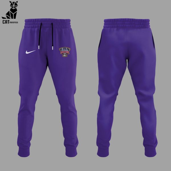 2024 Allstate Sugar Bowl Champs Just Won More Washington Huskies Purple Design Nike Logo 3D Hoodie Longpant Cap Set