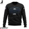 2024 Detroit Lions NFL Nike Logo Blue Design 3D Sweater