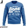 Limited Edition Detroit Lions NFL 2024 ALL GRIT Black Logo Design 3D Sweater