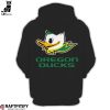 Oregon Ducks Football Green Nike Logo Design 3D Hoodie