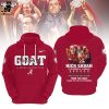 Alabama Crimson Tide Nick Saban Goat Nike Logo Black Design 3D Hoodie