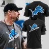 2024 Detroit Lions It’s A Lock Champions Nike Logo NFL Black Design 3D T-Shirt