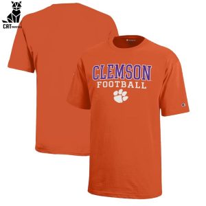 Clemson Tigers Football Team Orange Design 3D T-Shirt