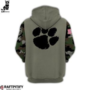 Clemson Tigers Salute To Service Special Edition Nike Logo Design Hoodie