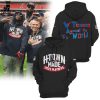 2023 AFC South Division Champions Houston Texans White Design 3D Hoodie