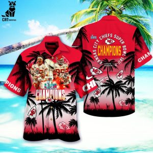 Kansas City Chiefs Super Bowl LVII Red Design Hawaiian Shirt