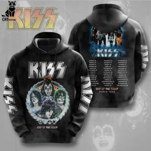 Kiss Band  Apparels 2023 Portrait Design 3D Hoodie