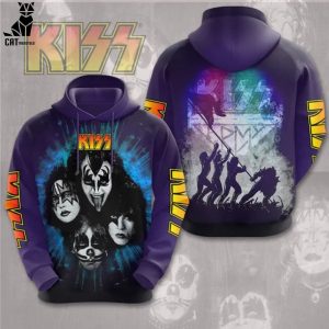 Kiss Band Limited Apparels Skull Design 3D Hoodie