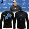 2024 Coach Dan Campbell NFL Mascot Black Design 3D Sweater