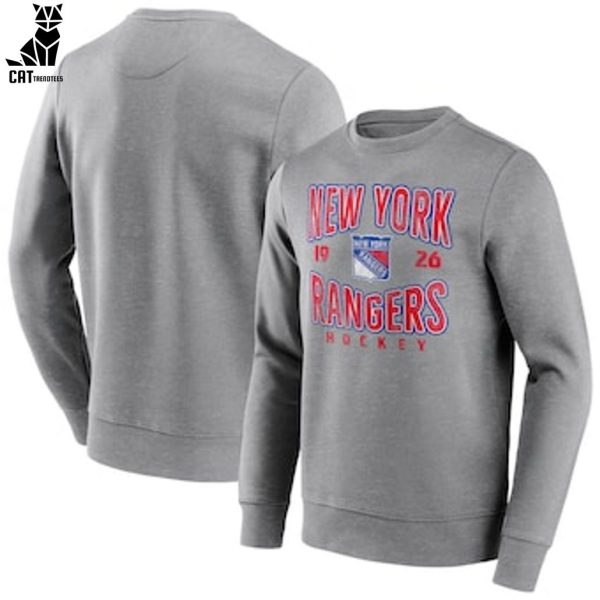 New York 1926 Hockey Gray Design 3D Sweater