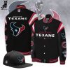 NFL Houston Texans EST 1999 Blue Design Baseball Jacket