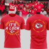 NFL 2023 AFC West Champions Portrait Red Design 3D T-Shirt