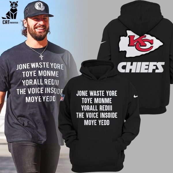 NFL Kansas City Chiefs Nike Logo Design 3D Hoodie