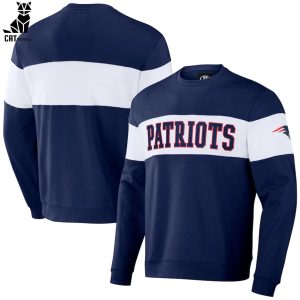 NFL x Darius Rucker Collection by Fanatics Navy New England Patriots Design 3D Sweater