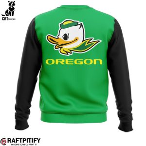 Oregon Ducks Legend Green Nike Logo Design 3D Sweater