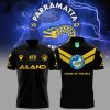 Macron Parramatta Aland Logo Black Design 3D Polo Shirt