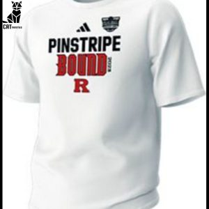 Pinstripe Bound Adidas White Logo Design 3D T-Shirt