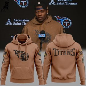 Tennessee Titans Kansas City Chiefs NFL Salute To Service Nike Logo Design 3D Hoodie Longpant Cap Set