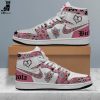 Blink-182 Nike Blue Pink Design Air Jordan 1 High Top