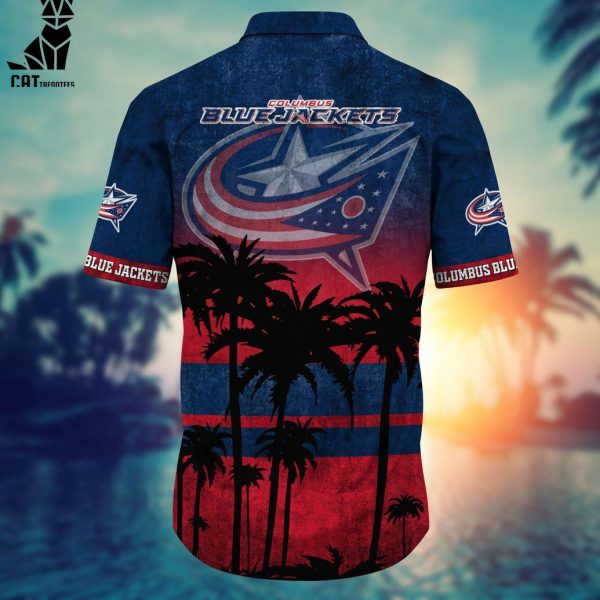 Columbus Blue Jackets NHL Hawaii Shirt Short Style Hot Trending Summer