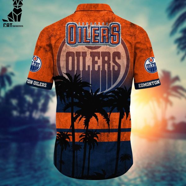 Edmonton Oilers NHL Hawaii Shirt Short Style Hot Trending Summer