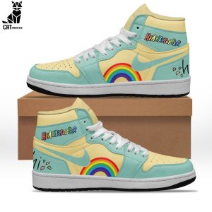 Heartstopper Rainbown Nike Design Air Jordan 1 High Top