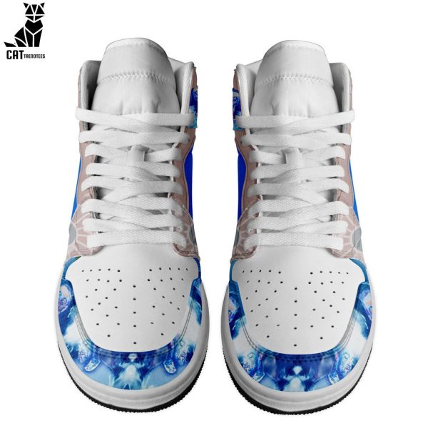 Mac Miller Blue White Nike Design Air Jordan 1 High Top
