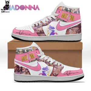 Madonna Nike Pink Design Air Jordan 1 High Top