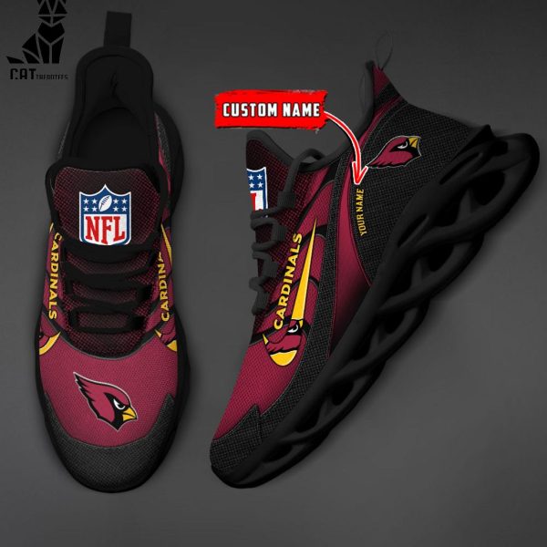 NFL Arizona Cardinals Personalized Max Soul Shoes