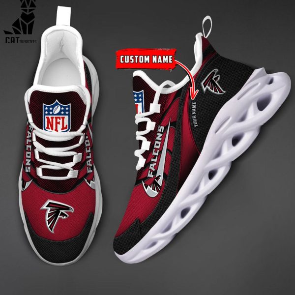 NFL Atlanta Falcons Personalized Max Soul Shoes