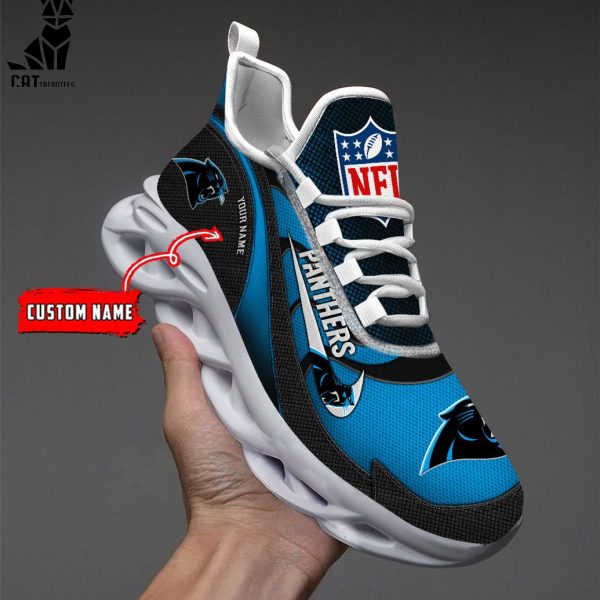 NFL Carolina Panthers Personalized Max Soul Shoes