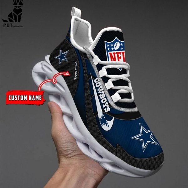 NFL Dallas Cowboys Personalized Max Soul Shoes