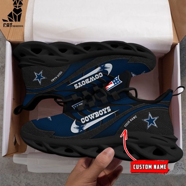 NFL Dallas Cowboys Personalized Max Soul Shoes