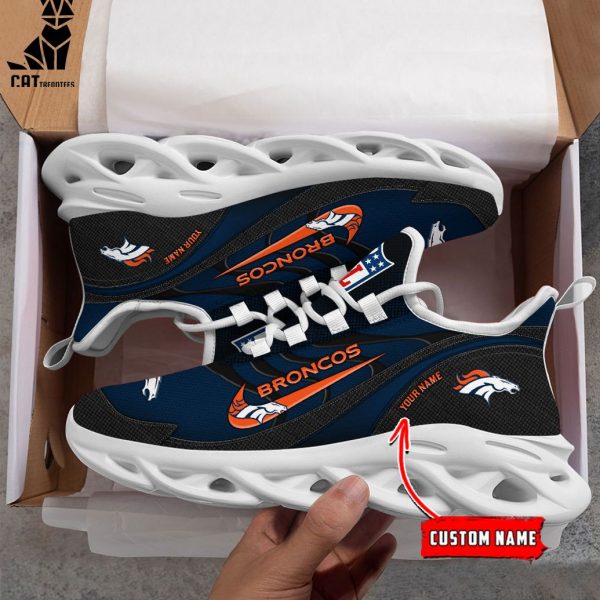 NFL Denver Broncos Personalized Max Soul Shoes