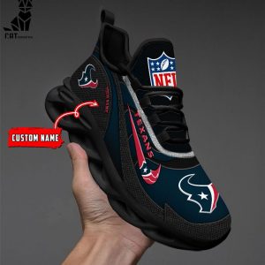 NFL Houston Texans Personalized Max Soul Shoes