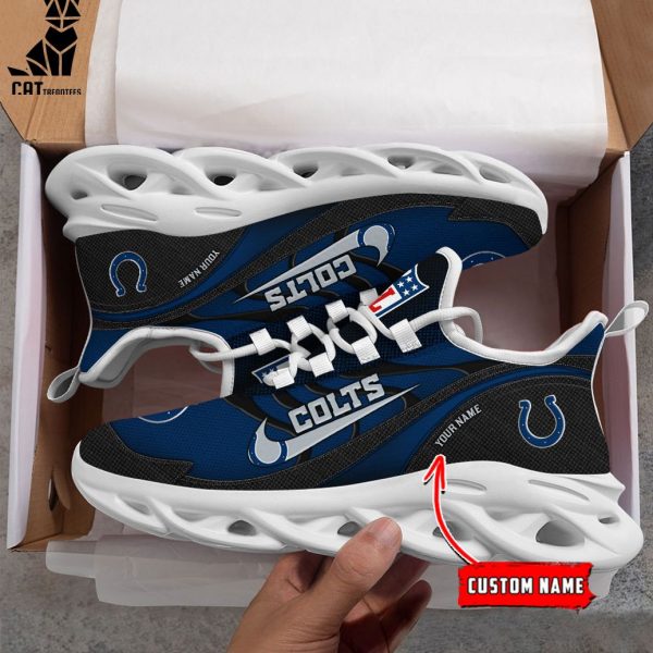 NFL Indianapolis Colts Personalized Max Soul Shoes