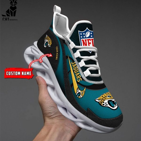 NFL Jacksonville Jaguars Personalized Max Soul Shoes