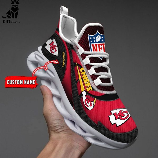 NFL Kansas City Chiefs Personalized Max Soul Shoes