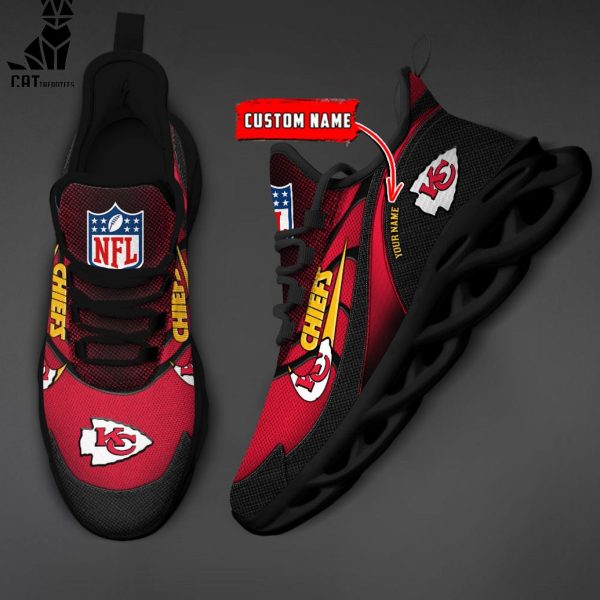 NFL Kansas City Chiefs Personalized Max Soul Shoes