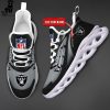 NFL Los Angeles Chargers Personalized Max Soul Shoes