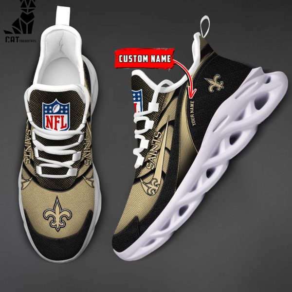 NFL New Orleans Saints Personalized Max Soul Shoes