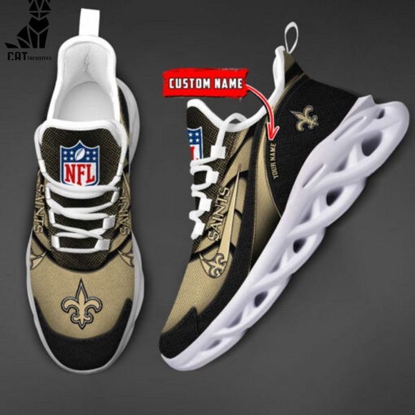 NFL New Orleans Saints Personalized Max Soul Shoes