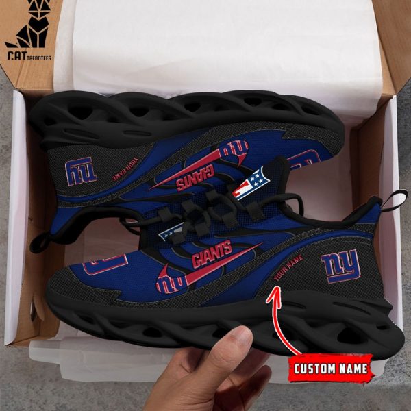 NFL New York Giants Personalized Max Soul Shoes