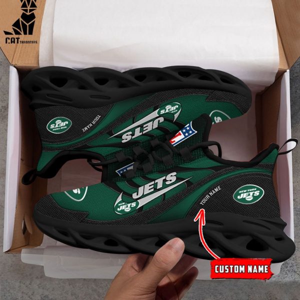 NFL New York Jets Personalized Max Soul Shoes