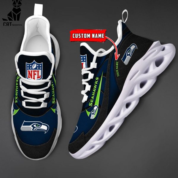 NFL Seattle Seahawks Personalized Max Soul Shoes