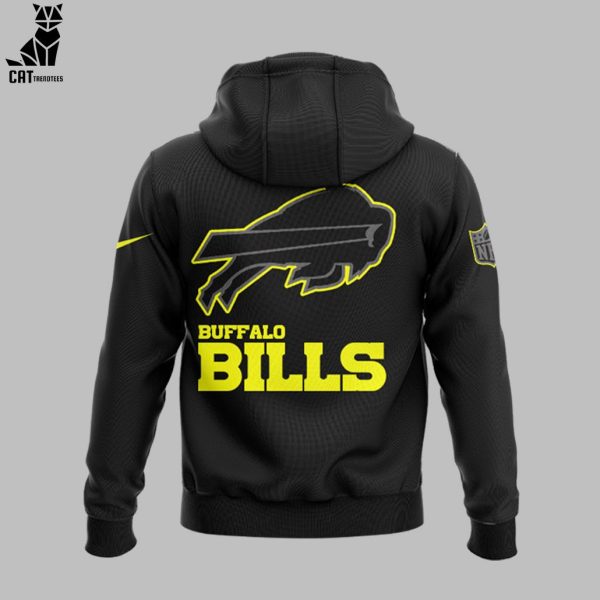 NFL Special Josh Allen Buffalo Bills Football Full Black Nike Logo Design 3D Hoodie