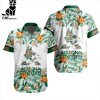 NHL Boston Bruins Special Hawaiian Design Button Shirt ST2301