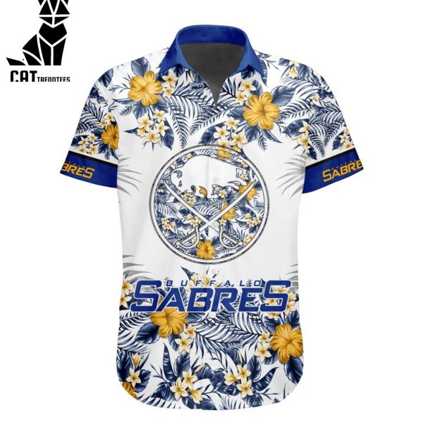 NHL Buffalo Sabres Special Hawaiian Design Button Shirt ST2301