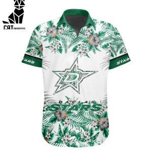NHL Dallas Stars Special Hawaiian Design Button Shirt ST2301